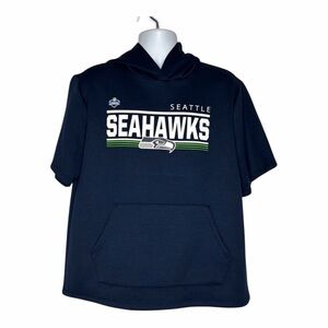 Seattle Seahawks Navy Hoodie, size XL